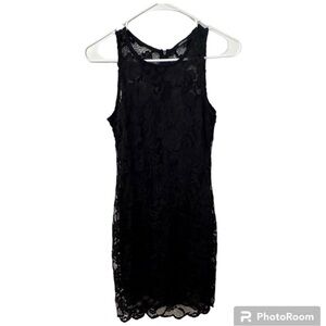 Ambiance Black Lace Dress